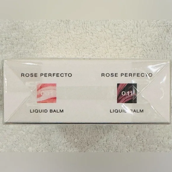 Givenchy ROSE PERFECTO LIP BALM DUO 6ml X 2 BRAND NEW/SEALED - Picture 8 of 9